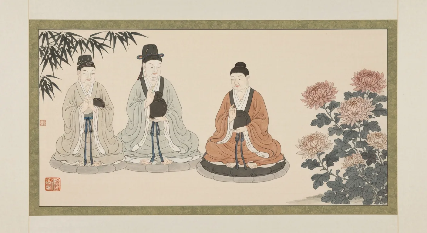 사군자 매란국죽 수묵화 전체 병풍 그림